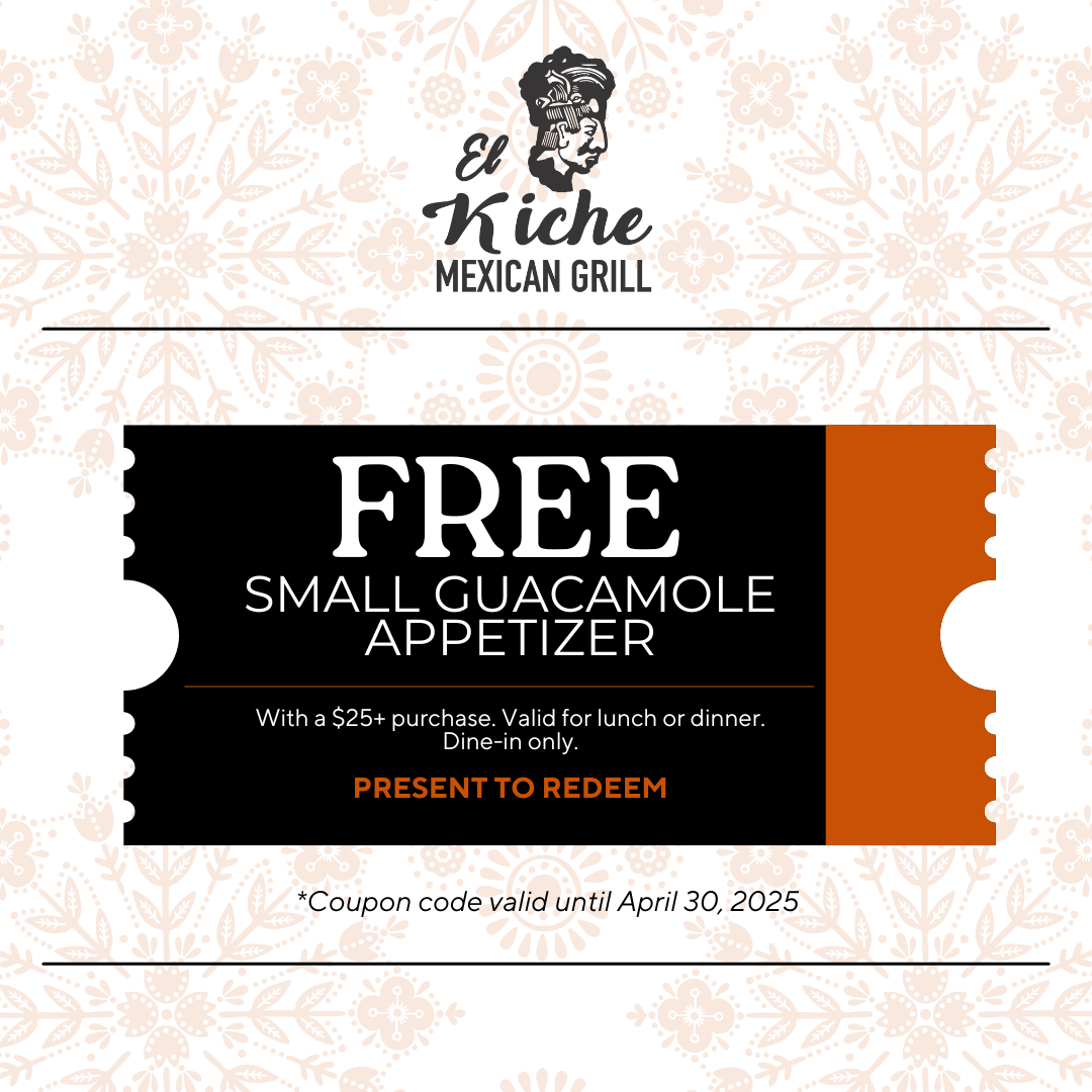 free guac el kiche coupon